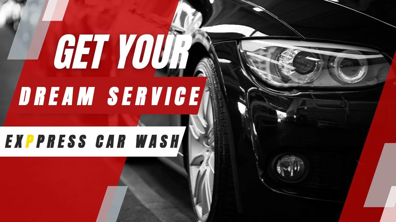 Car detailing close-up